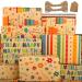 Wrapping Paper Sheets-Birthday Wrapping Paper for Women Men Girls Boys Female Male-Kraft Recycled Gift Wrapping Paper Set Birthday Gift Wrap Paper and Tags and String for Present Wrapping Paper-Eco Wrapping Paper Birthday Paper Wrapping Birthday Wrap Pape