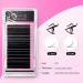 Beauty7 Flat Lash Eyelash Extensions - Ellipse Individual Volume 9mm C Curl 0.20 | 16 Rows Split Tips | Premium Quality - Buy Online on GoSupps.com