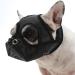 ranzivoo Dog Muzzle Breathable Mesh for Short Snout Dogs Biting Barking Small Black - Buy Online on GoSupps.com