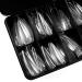 XXL Stiletto Nail Tips - Clear Full Cover False Nails for Acrylic - 360pcs in 12 Sizes with Box for DIY Nail Art - Salon Quality - Buy Online on GoSupps.com