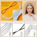 Rhinestone Bridal Headpieces - 2 Pcs Crystal Head Chain Set | Adjustable Elastic Headband for Women Wedding Pageant - Silver Stretch Headband Jewelry - Buy Online on GoSupps.com
