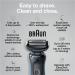 BRAUN Series 3 3040 Wet and Dry Shaver Electric Men's Razor Razors Shavers & Series 5 5018s Electric Razor for Men with Precision Trimmer Wet & Dry Rechargeable Shaver+Braun Series 5 - Buy Online on GoSupps.com