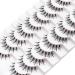 Losha Wispy Manga Eyelashes - Natural Look, Lightweight Asian Korean Anime Lashes | 10 Pairs Reusable Faux Mink with Clear Band | Center Cluster Design - Buy Online on GoSupps.com
