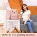 Dikaslon Large Diaper Bag Backpack - Multifunctional Baby Bag with Pacifier Holder & Stroller Belts for Mom & Dad (Pink) | Shop Internationally - Buy Online on GoSupps.com