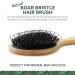 Natural Boar Bristle Hair Brush for Women, Men, Kids - Gently Enhances Shine, Smooths Frizz, Prevents Breakage - Ideal for Fine, Straight, Thick, Curly Hair - Oval Design - 1 Count - Buy Online on GoSupps.com