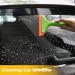 Gomake Small Silicone Squeegee - Shower, Auto, Glass, Bathroom & Car Cleaning - Green & Orange - Buy Online on GoSupps.com