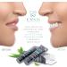 Activated Charcoal Teeth Whitening Toothpaste 2 Pack - Natural Stain Remover & Plaque Fighter for Bright White Teeth - Buy Online on GoSupps.com