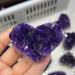 Amethyst Crystals Natural Uruguay Amethyst Quartz Crystal Heart Cluster Specimen JIZTGEDM 4-5cm - Buy Online on GoSupps.com