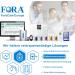 FORA Uric Acid Meter Bundle - 10 Test Strips & Lancing Devices for Accurate Monitoring | International Shipping Available - Buy Online on GoSupps.com
