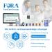 FORA Uric Acid Meter Bundle - Includes 10 Test Strips & 10 Lancing Devices | International Shipping Available - Buy Online on GoSupps.com