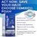 Remixidil Men s 5% Minoxidil Foam | Clinically Proven Hair Regrowth Treatment | No Scalp Irritation | 3-Month Supply for Hair Loss - Buy Online on GoSupps.com