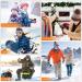 2-Pack Rechargeable Hand Warmers 10000mAh - Portable Electric Heater and Power Bank for Outdoors - Black - Buy Online on GoSupps.com