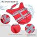 Vivaglory Light Lifeguard Dog Vest - Skin-Friendly Neoprene Swimming Life Jacket for Small Dogs & Puppies - XS Red (41-51cm Chest) - Best Pet Safety Gear - Buy Online on GoSupps.com