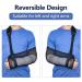 Lightweight Mesh Arm Sling for Shoulder Support | Breathable & Adjustable with Foam Neck Pad - Unisex for Right/Left Arm Injuries (Black) - Buy Online on GoSupps.com