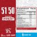 5% Nutrition Rich Piana 5150 High Stim Pre-Workout Powder - Extreme Energy & Focus | 350mg Caffeine, Citrulline, Beta Alanine | 30 Srvgs - Blue Ice - Buy Online on GoSupps.com