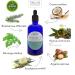 100% Natural Hair Growth Oil - Ricin Argan Moringa & Coconut Oil with Rosemary & Eucalyptus | Fine Line Apothecary | 100ml - Promote Healthy Hair Growth Naturally - Buy Online on GoSupps.com