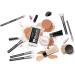 50 Shades of Eye Precision Clavier Brush - Perfect for Eyelash Wreath & Eyeshadow Application | 16g 163mm Long Wooden Handle - Buy Online on GoSupps.com