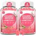 (2 Pack) Pure Calcium Citrate Gummies 1200 mg for Women & Men Calcium Citrate Supplements High Absorption for Bone Muscle Healthy - Easy to Digest Sugar Free Vegan Peach Flavor 60 Day Supply 60 Count (Pack of 2)
