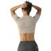 Spikenergy Neck Bandage Support - Magnetic Therapy for Neck & Shoulder Pain Relief (Medium Beige) | International Shipping - Buy Online on GoSupps.com