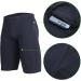 beroy Men's Compression Shorts with Pocket - Black, X-Large | Training & Workout Base Layer - Buy Online on GoSupps.com
