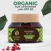 Botanic Rain SPF 30 Ayurvedic Face Moisturizer - Organic Vegan Formula with Rose & Eladi for All Skin Types - Buy Online on GoSupps.com