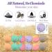 Organic Foot Bath Bombs 12 Pack - Rich Essential Oils for Dry, Cracked Feet - Foot Soak with Bath Salt for Athletes Foot & Stubborn Odor - Tired Feet Relief - Buy Online on GoSupps.com