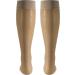 Truform Sheer Compression Stockings for Women - 15-20 mmHg Knee High Large Nude with Dot Pattern - 1 Pair - Buy Online on GoSupps.com