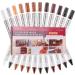 DEWEL Wood Furniture Markers & Filler Sticks Repair Kit - 12 Colors for Scratch & Stain Repair on Wood Surfaces | Fast International Shipping - Buy Online on GoSupps.com