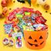 Halloween Care Package Gift Basket - 2 Lbs of Candy Treats, 55 Items Included - Buy Online on GoSupps.com