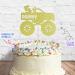 Cakeshop Cake Decoration Pack | Monster Truck Theme Premium Double Sided Glitter Card Cake Topper & 25g Party Pack of Cake Sugar Sprinkles | Custom Name & Age Cake Decorations (Champagne) Prime Glitter Card: Champagne - Buy Online on GoSupps.com