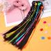Lurrose 1 Set of Kids Hair Extensions with Hair Clips Braided Hair Piece with Elastic Rope Hair Braid for Party Favors - Buy Online on GoSupps.com