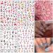 Cat Nail Design 3D Self-Adhesive Stickers - Cute Cartoon Nail Decals for Women and Girls | Manicure Decoration Supplies - Buy Online on GoSupps.com