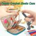 YARWO Crochet Hook Case - Teal Travel Organizer for Crochet Hooks and Knitting Needles | Bag Only Patented Design - Buy Online on GoSupps.com