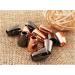 Hole Cord Lock Stopper spring buckle Cord Locks 18 Pcs Craft Metal End Tips Cord Locks Cord End Buckle Cap Rope Buckle Connector Buckle Replacement(Rose Gold) 5mm*8mm*13mm Rose Gold - Buy Online on GoSupps.com