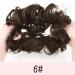 Vlasy Messy Bun Hair Piece - Curly Wavy Scrunchies Extension Chignon - Synthetic Updo for Girls (6# 60g) - Buy Online on GoSupps.com