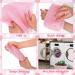 African Bathing Sponge Net for Body Exfoliating - Pink | Shower Back Scrubber for Men & Women - Daily Use - Buy Online on GoSupps.com