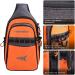 KastKing Pond Hopper Fishing Sling Tackle Storage Bag - Lightweight Sling Backpack for Fishing, Hiking, Hunting, and Camping - Orange Sling Bag - 17.7x12.6x6 Inches - Buy Online on GoSupps.com
