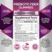 Sugar-Free Fiber Supplement Gummies - 4g Soluble Fiber - Plant-Based Prebiotic for Digestive Health - Berry Flavor - 60 Gummies - Buy Online on GoSupps.com