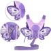 BTSKY Fluff Butterfly Toddler Walking Harness | Kids Safety Rein Leash Strap in Purple - Buy Online on GoSupps.com