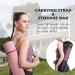 UMINEUX 1/3'' Extra Thick Non Slip Yoga Mat for Women - Eco Friendly TPE Fitness Mat - 72 x 24 - Parfait Pink & Gray - Buy Online on GoSupps.com
