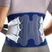 NEENCA Back Support Brace Adjustable Lumbar Support for Pain Relief of Back/Lumbar/Waist Waist Wrap with Spring Stabilizers for Injury Herniated Disc Sciatica Scoliosis and more - FSA/HSA APPROVED XXX-Large Multicolor