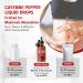 Cayenne Pepper Liquid Drops - Cinnamon, Turmeric, Peppermint - Digestion Support, Heart Wellness, Immunity Booster - 2.0 fl oz (60ml) 2 Fl Oz (Pack of 1) - Buy Online on GoSupps.com