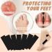 80 Pcs Moleskin Adhesive Pads | Blister Prevention Tape for Shoes & Hiking | Body Skin Protection | Black 3.14 x 0.98 Inch - Buy Online on GoSupps.com