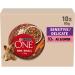 PURINA ONE Mini/S <10kg Sensitive/Delicate, Tapered Salmon, Rice and Carrot in Sauce for Small Adult Dogs | Sensitive Digesti