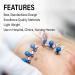 Otica ECG/EKG Chest Suction Ball Electrode - Adult Size (6 PCS) Blue - Buy Online on GoSupps.com