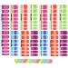 Agatige 14 Sheet Full Wraps Nail Polish Stickers Nail Gel Polish Strips Self-Adhesive Gradient Color Full Nail 3D Gradient Color Sticker Sheets for Nail Wrap Stickers Decals - Buy Online on GoSupps.com