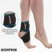 Bodyprox Adjustable Compression Ankle Support Brace for Sports - One Size Fits Most | Men & Women - 1 Pack - Buy Online on GoSupps.com