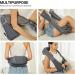 AllJOy Wireless Neck & Shoulder Massage Device with Heat - Portable Shiatsu Massager 3D-Rotating Adjustable Straps - Ideal Gift in Gray - Buy Online on GoSupps.com