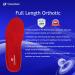 Orthotic Insoles for Flat Feet - Gosuban Maximum Cushion Arch Support Inserts for Plantar Fasciitis - Red, Men's 11-11.5, Women's 13-13.5 - Buy Online on GoSupps.com