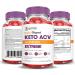 Rapid Ripped Keto ACV Gummies 2000MG - Vegan Apple Cider Vinegar with Pomegranate & Beet Juice - Non-GMO - 60 Count - Buy Online on GoSupps.com